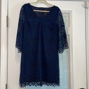 Navy Laundry any Shelli Segal Dress